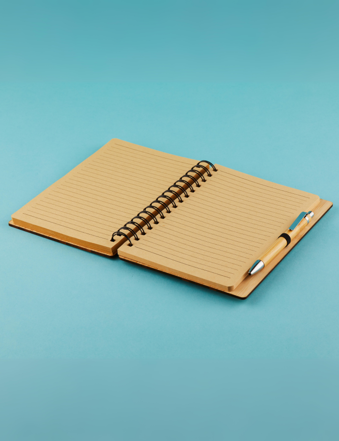 Leafix (Bamboo Notebook & Pen)