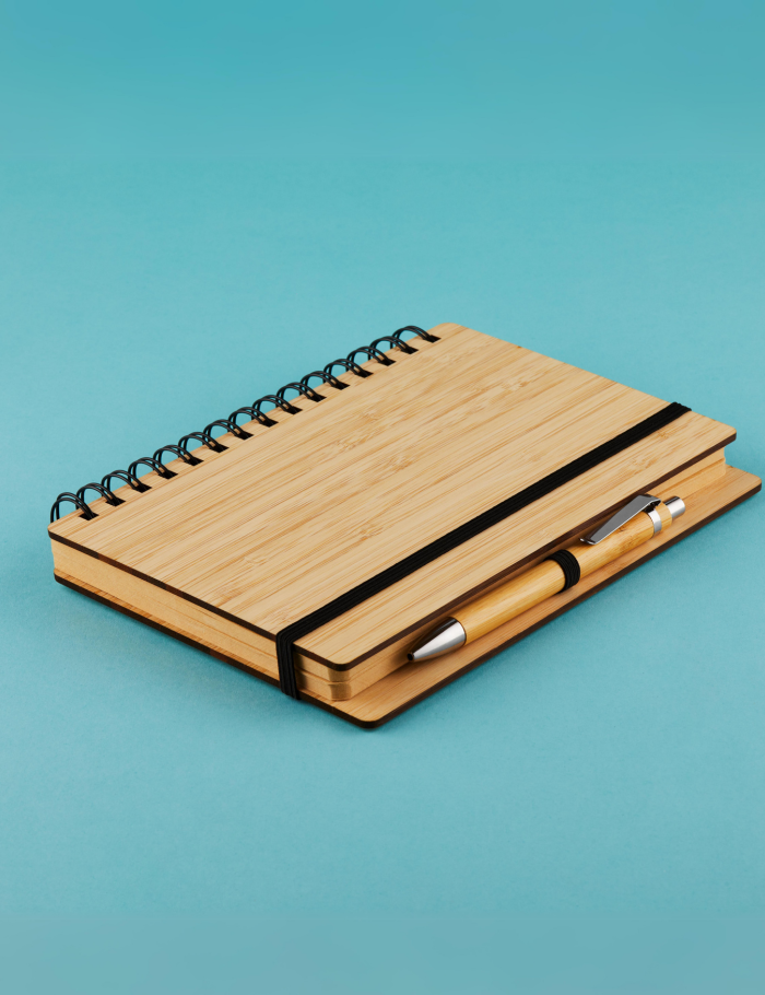 Leafix (Bamboo Notebook & Pen)